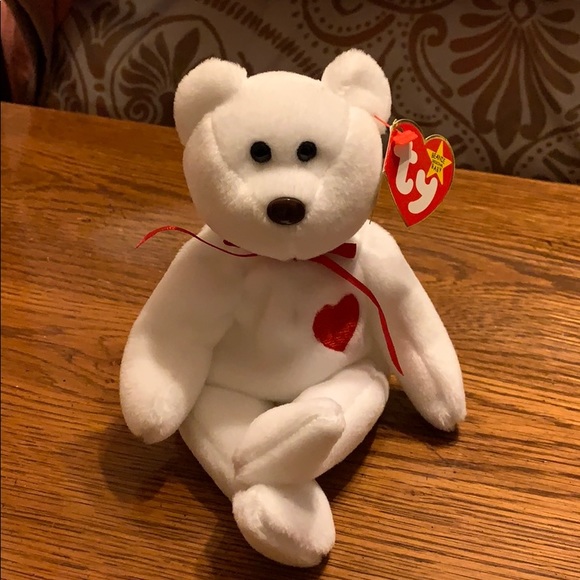 Ty beanie Valentino. Brown nose PVC. New - Picture 6 of 6